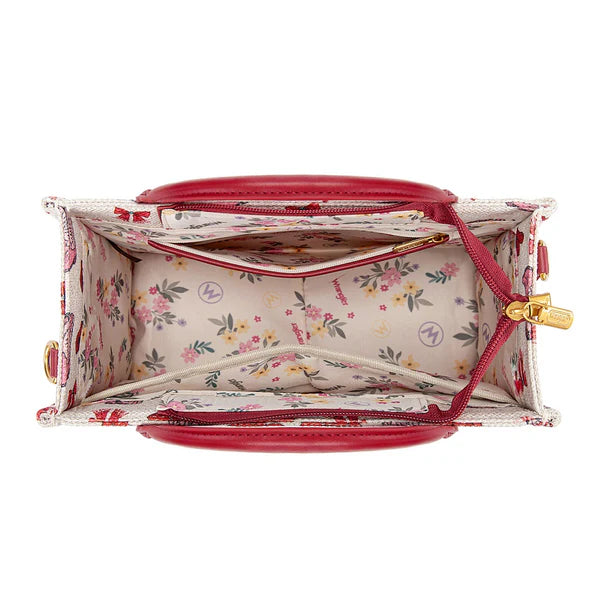 Wrangler Western Print Tote - Pink (WG524-8120SPK)