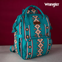 Wrangler Allover Aztec Dual Sided Backpack (WG2204-9110GN)