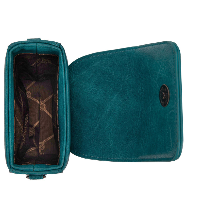 Wrangler Flip Crossbody - Turquoise