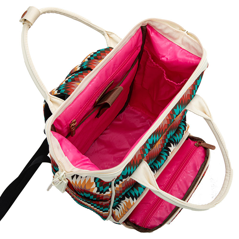 Wrangler Aztec Printed Callie Backpack - Tan (WG2211-9110TN)