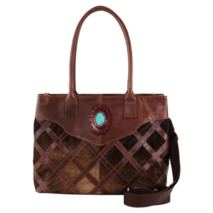 Justin Handbag - Cowhide Laptop Tote