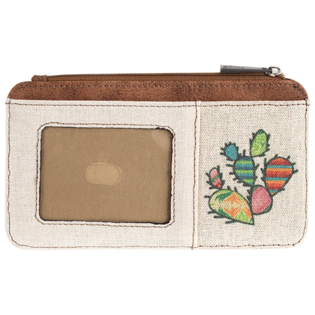 Catchfly Card Wallet - Patchwork Cactus