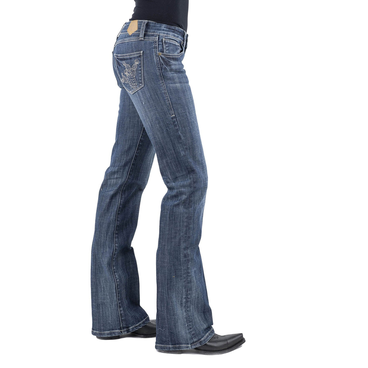 Tin Haul Jeans - Rosie Bootcut Cactus Blue
