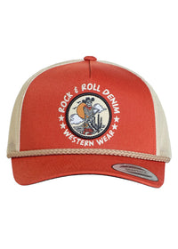 Rock & Roll Orange Patch Cap