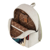 Wrangler Aztec Knitted Backpack - Tan (WG174-91153TN)