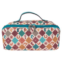 Catchfly Cosmetic Bag - Western Print