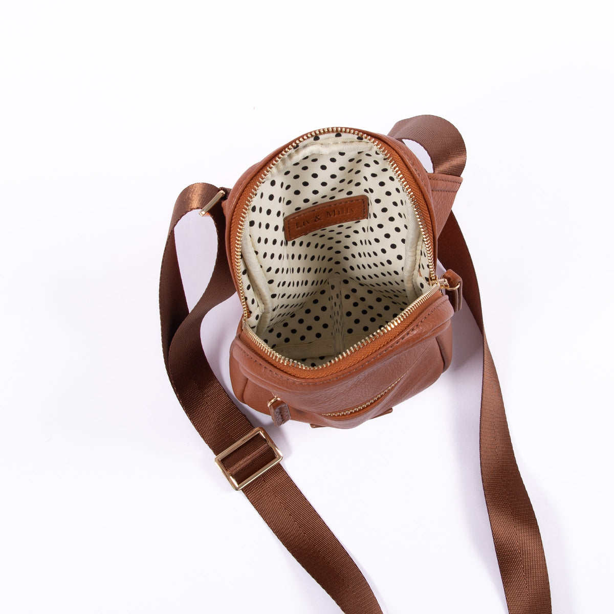 Liv & Milly -  Brooklyn Crossbody (Tan)