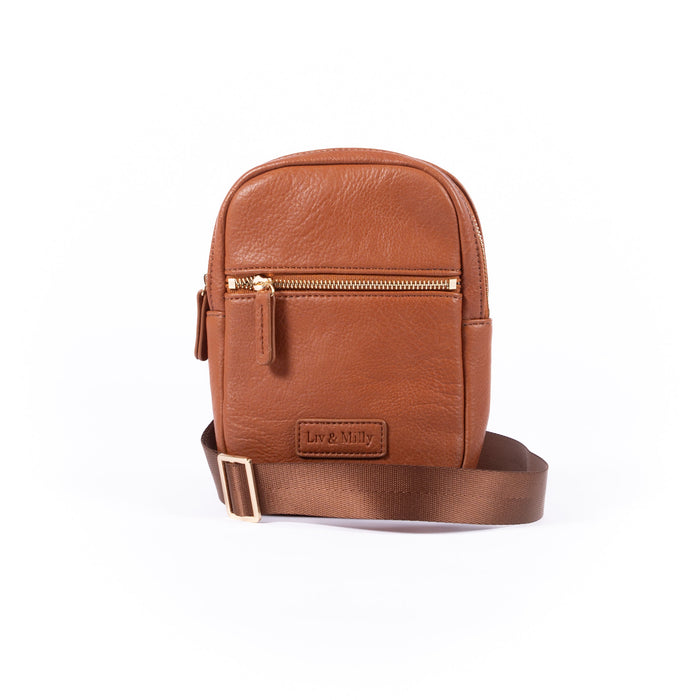 Liv & Milly -  Brooklyn Crossbody (Tan)