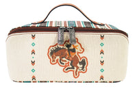 Catchfly Cosmetic Bag - Bronco Cowgirl