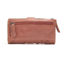 Ardrossan Braided Leather Wallet - Tan