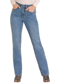 Rock & Roll Cowgirl Jeans - BW1HD09747 - Layered Boot Stitch High Rise Bootcut