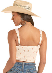 Stella Top - Floral Corset
