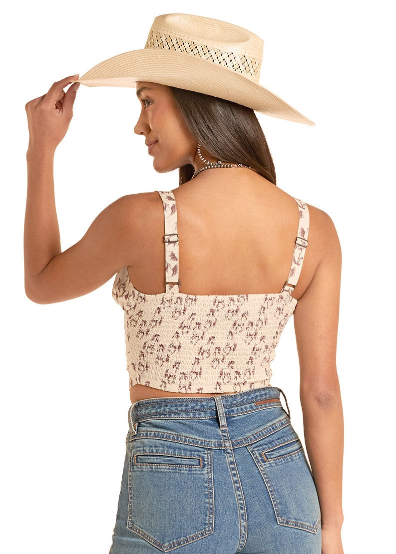 Flora Top - Horse Corset