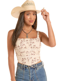 Flora Top - Horse Corset