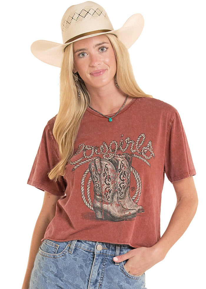 Rock & Roll Women's Printed Tee (BW21T08886)