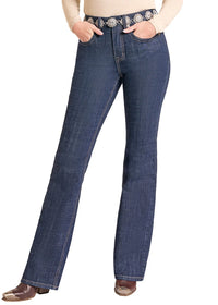 Rock & Roll Cowgirl Jeans - BW4HD09750 - Boot Stitch Embroidered High Rise Bootcut