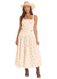 Rock & Roll - Flower Print Skirt