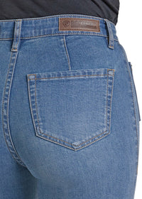 Rock & Roll Cowgirl Jeans - BW6HD07213 - Patch Pocket Relaxed High Rise Flare