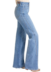 Rock & Roll Cowgirl Jeans - BW6HD09775 - Side Panel Seamed High Rise Wide Leg