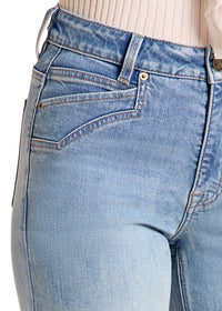 Rock & Roll Cowgirl Jeans - BW6HD09777 - Scalloped Pocket High Rise Wide Leg