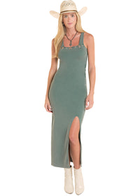 Rock & Roll Ruched Side Evergreen Dress (BWD0R08804-30)