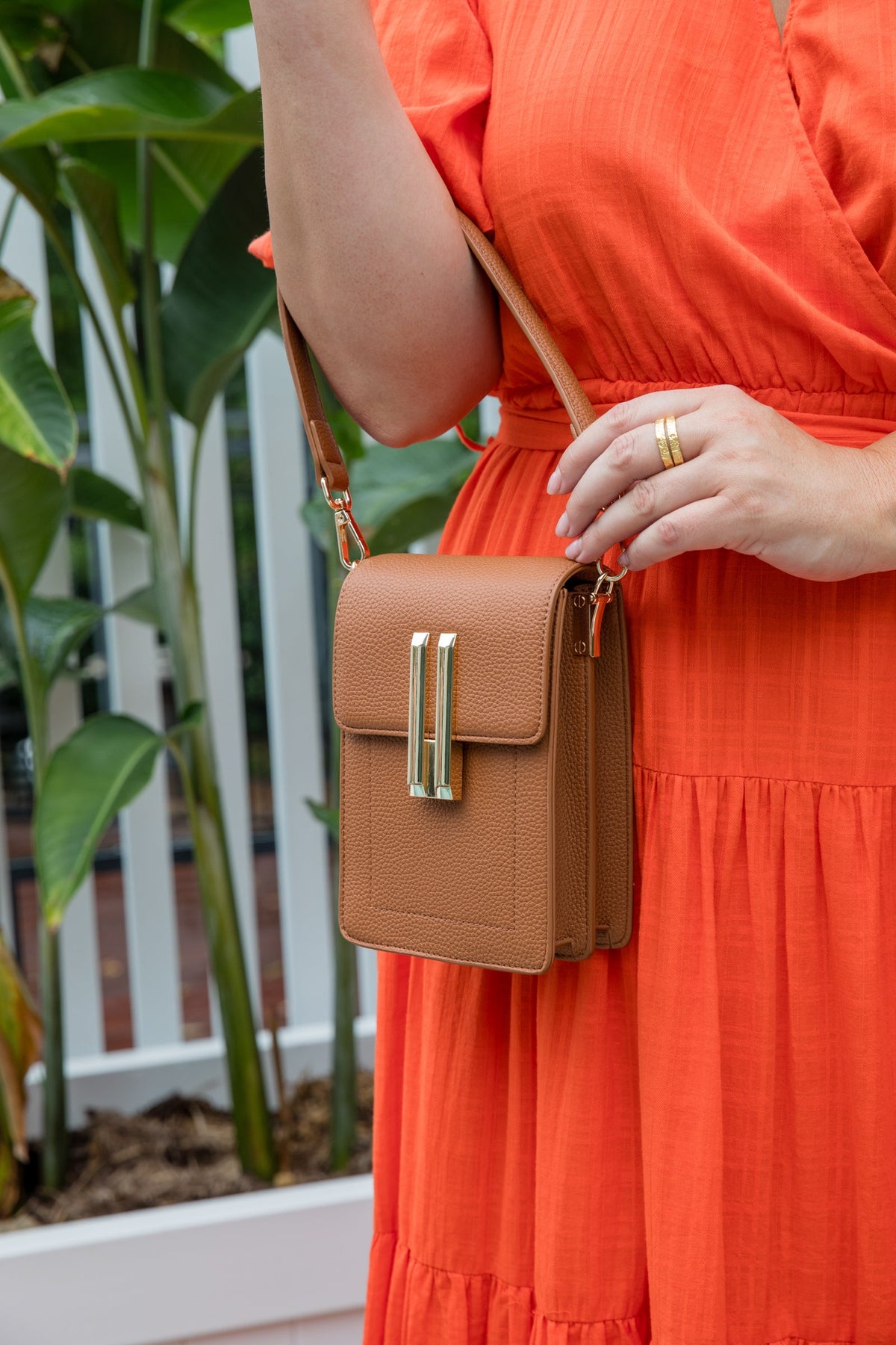 Liv & Milly -  Harper Crossbody (Tan)