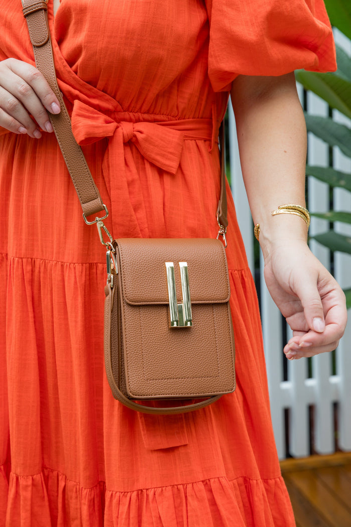 Liv & Milly -  Harper Crossbody (Tan)