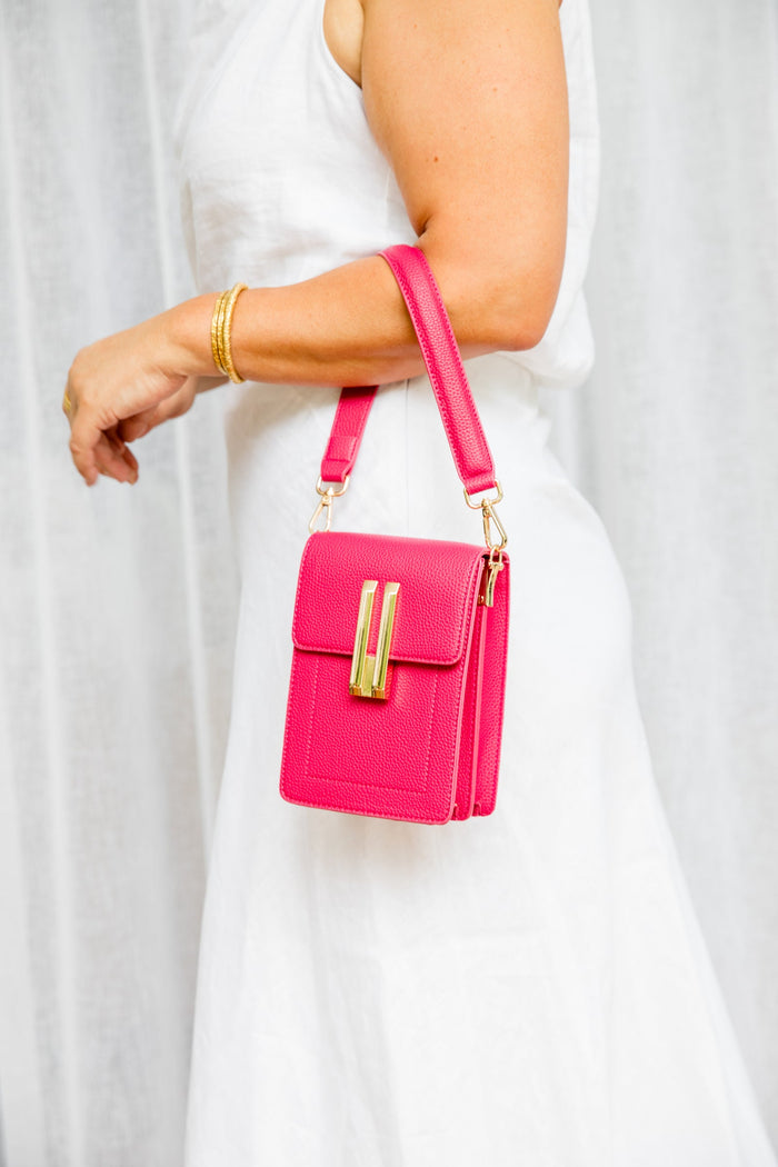 Liv & Milly -  Harper Crossbody (Pink)