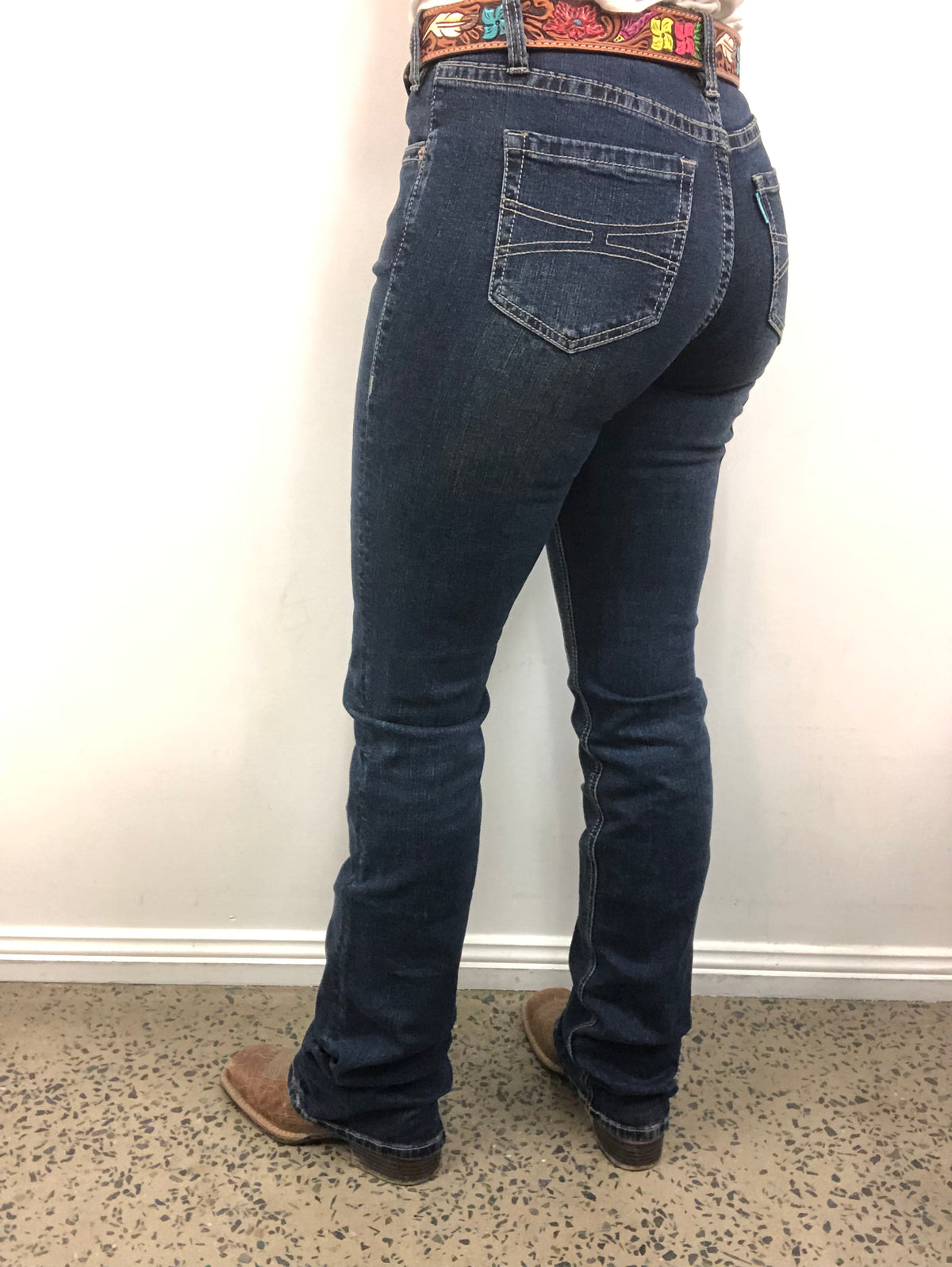 HOOEY x Rock & Roll Cowgirl Jeans - HYWD4HR1JU - High Rise Bootcut