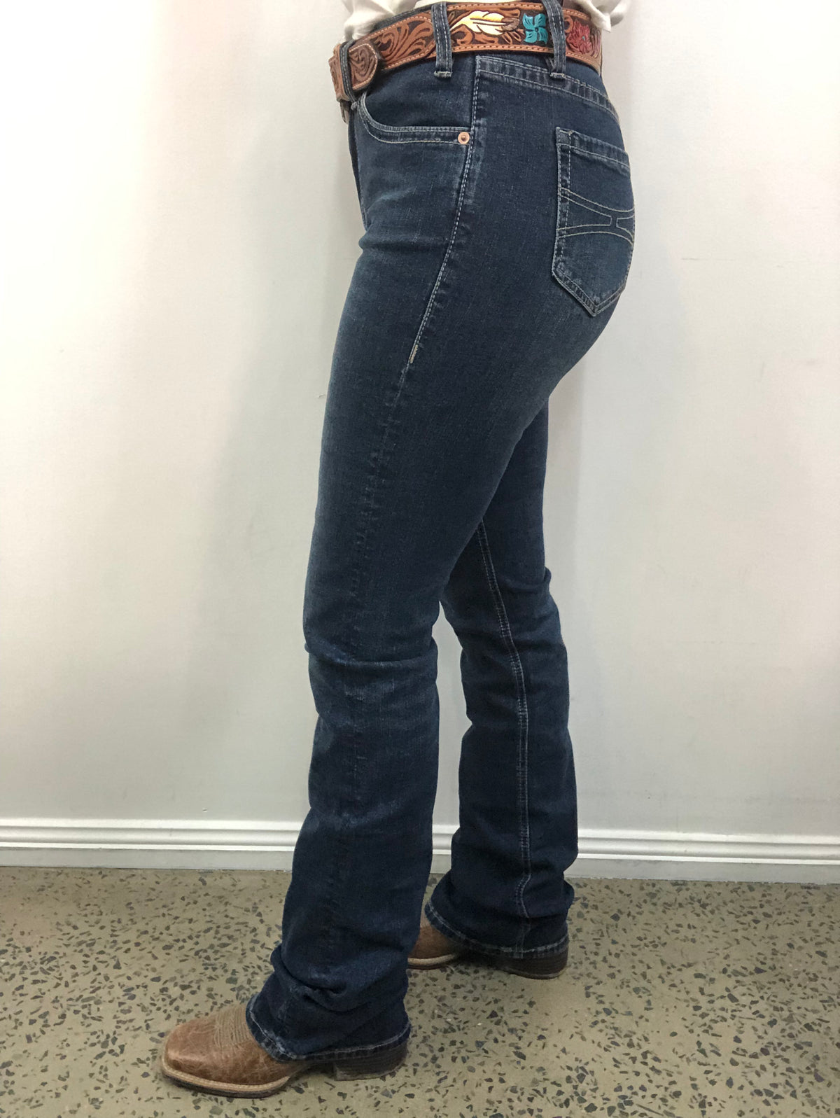 HOOEY x Rock & Roll Cowgirl Jeans - HYWD4HR1JU - High Rise Bootcut