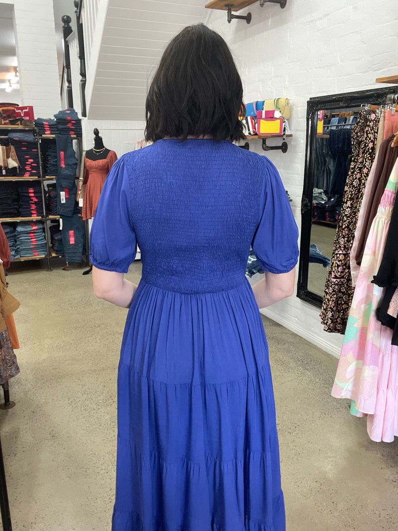Matilda Dress - Royal Blue