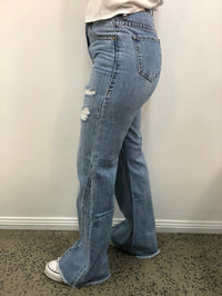 Rock & Roll Cowgirl Jeans - RRWD8HR0SH - High Rise Palazzo Flare