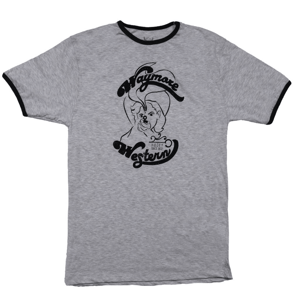 Hooey Waymore Tee - Grey/Black