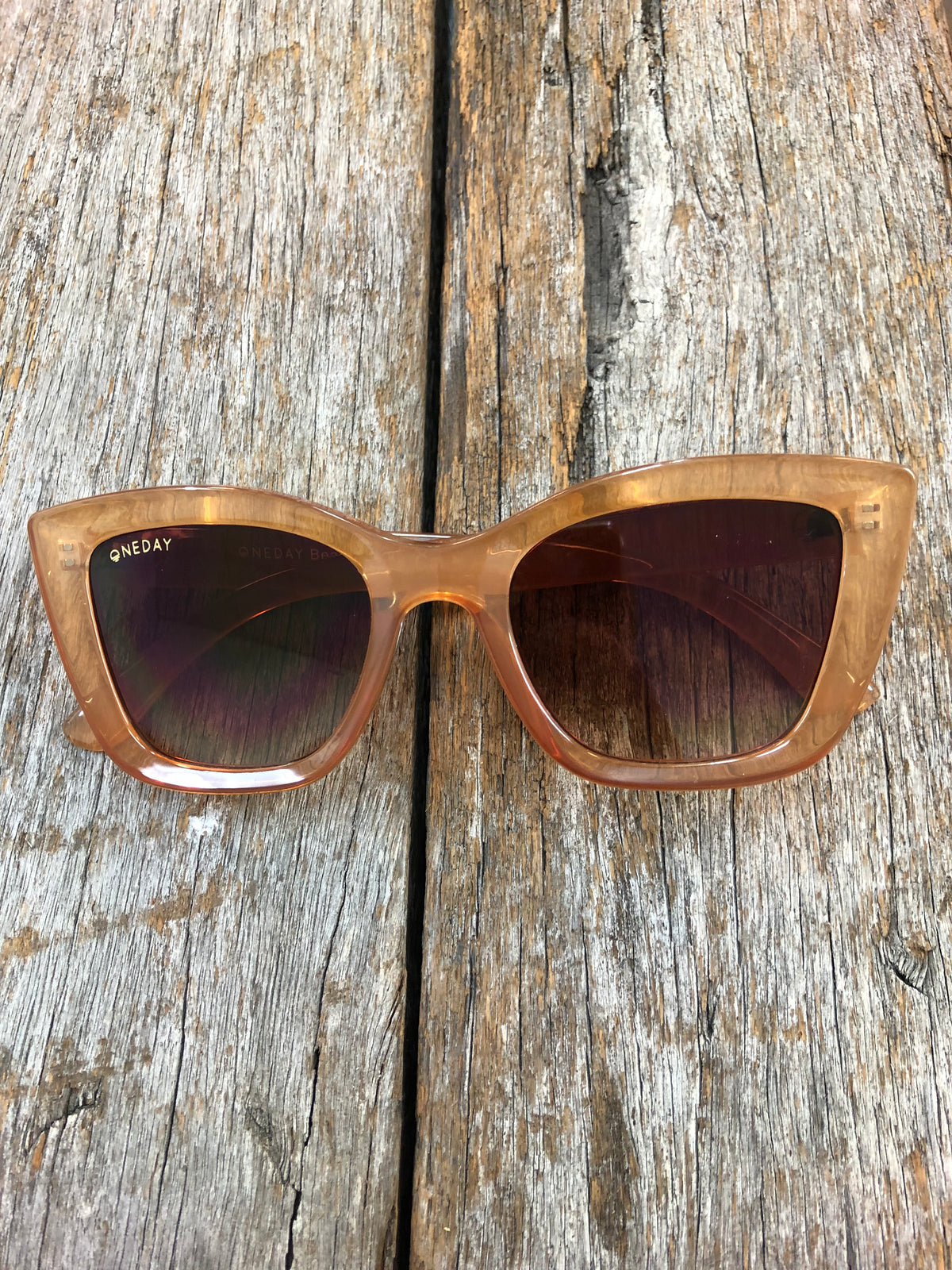 Beach Please Sunglasses Brown Brown