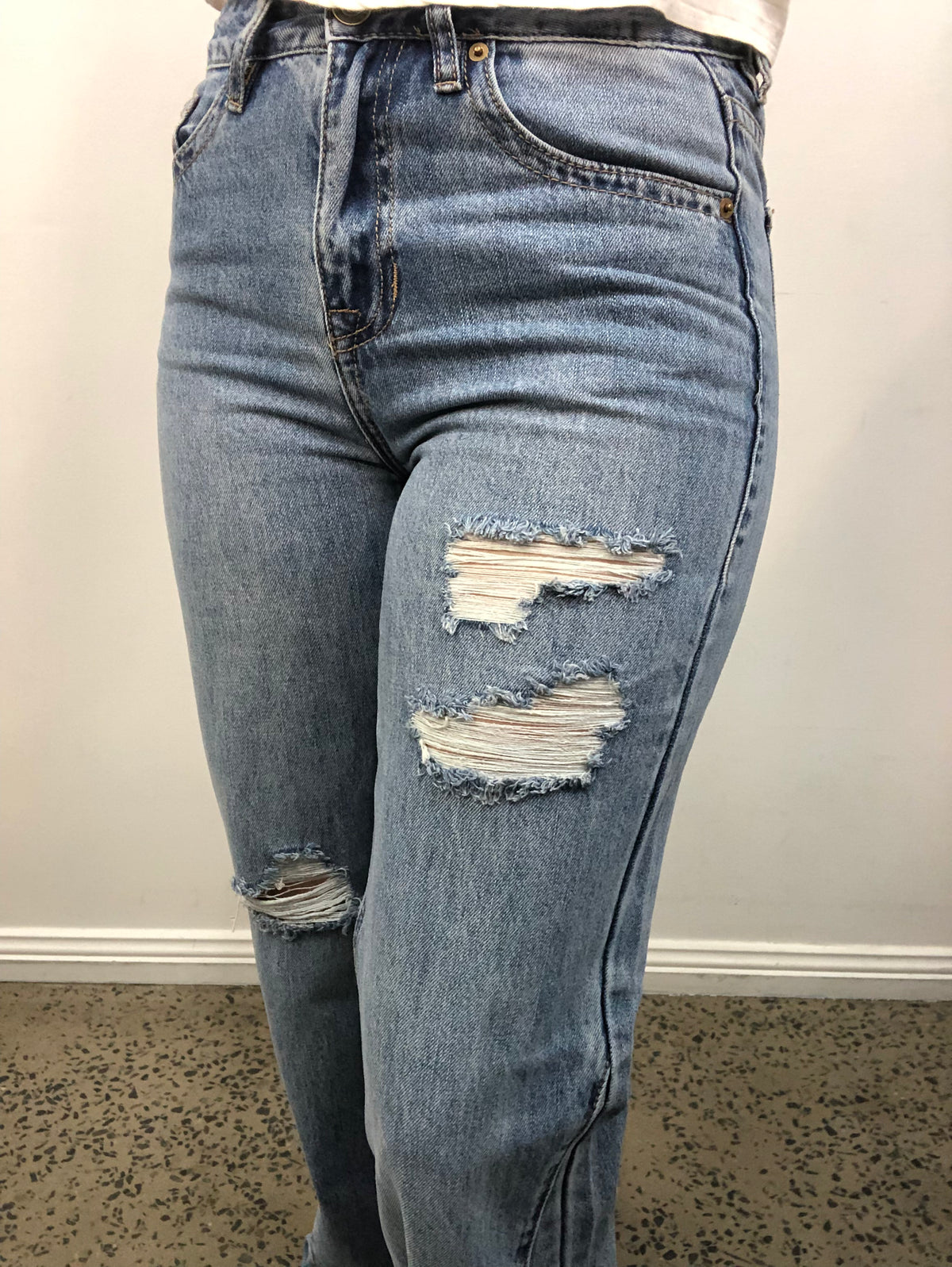 Rock & Roll Cowgirl Jeans - RRWD8HR0SH - High Rise Palazzo Flare