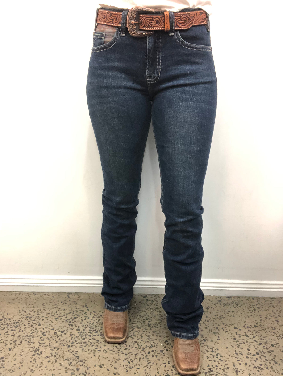 HOOEY x Rock & Roll Cowgirl Jeans - HYWD4HR1JU - High Rise Bootcut