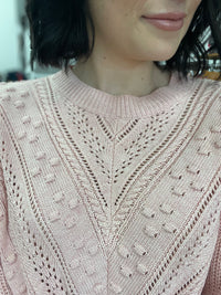 Cleo Knit - Baby Pink