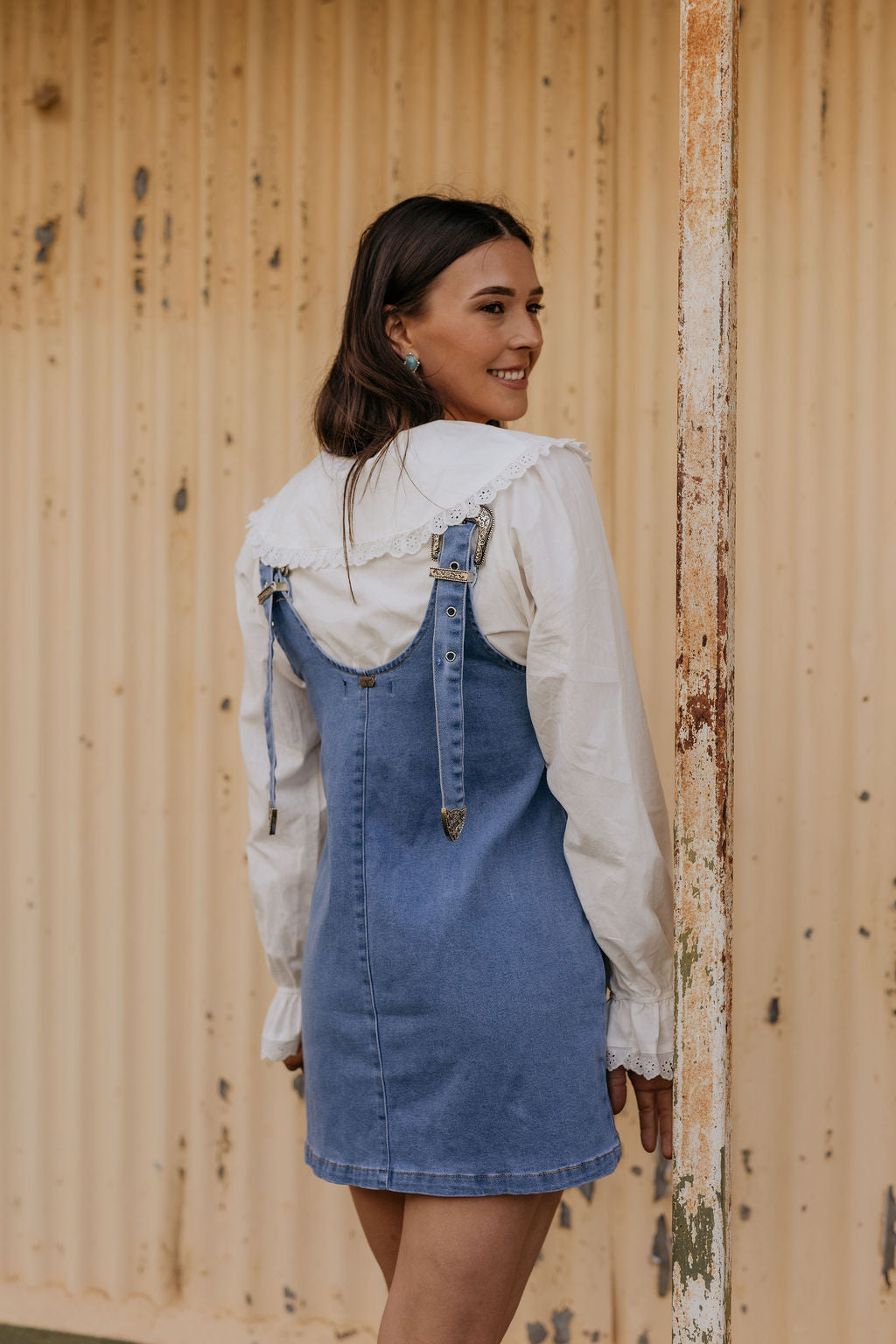 Mesa - Denim Buckle Dress