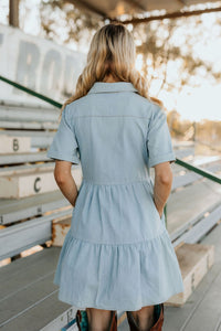 Nevada Denim Dress - Light Wash