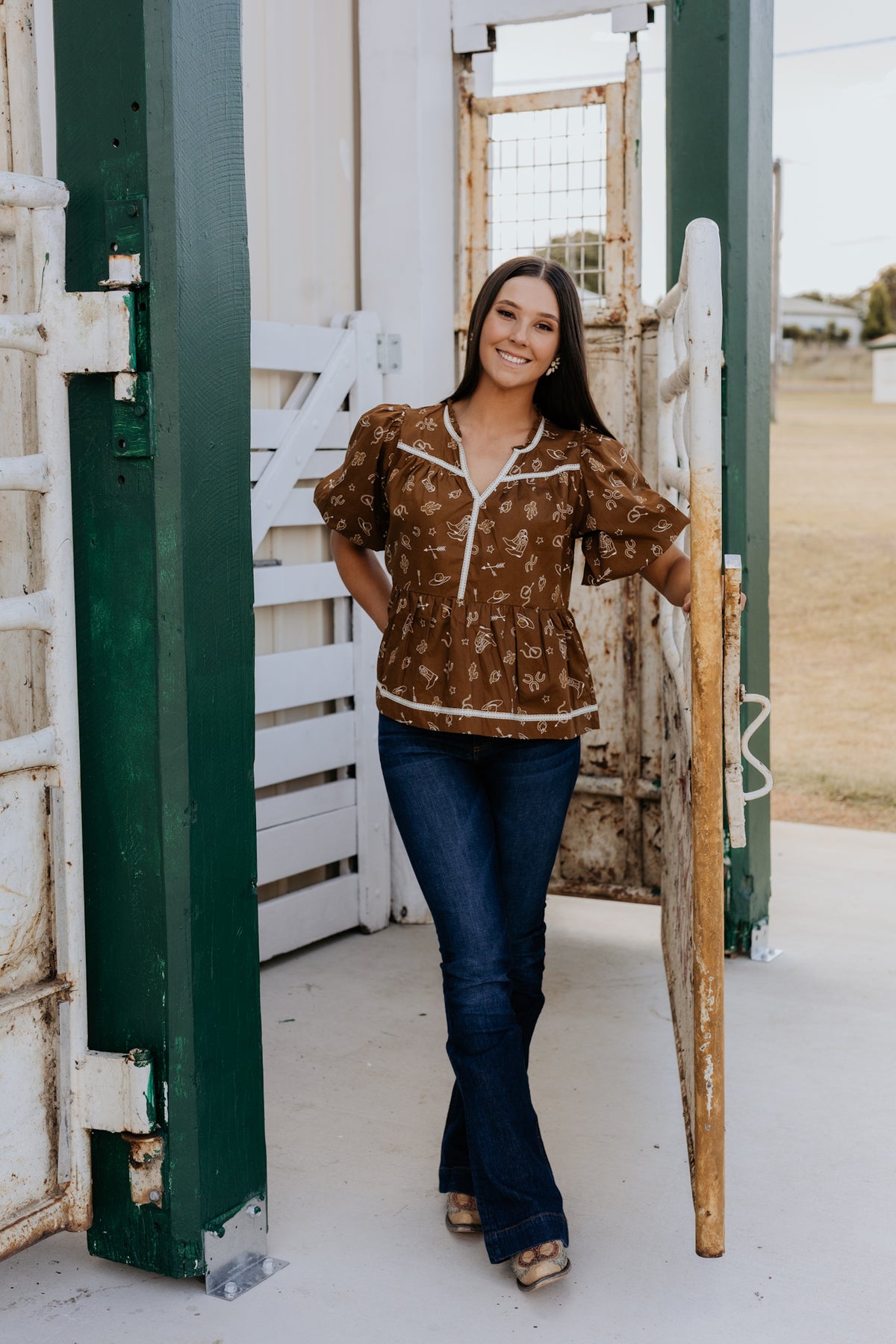 Sierra Top - Brown