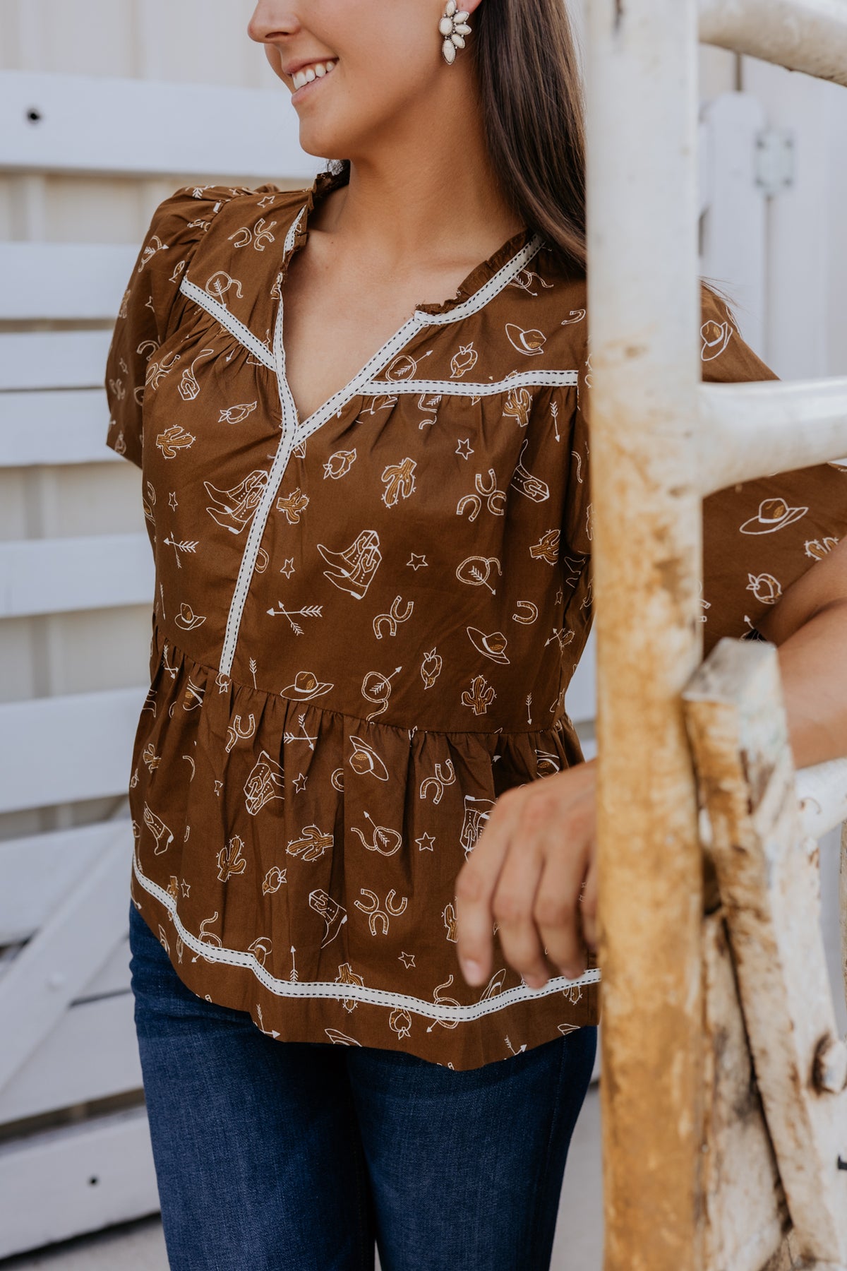 Sierra Top - Brown