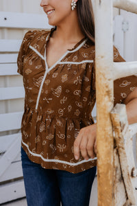 Sierra Top - Brown