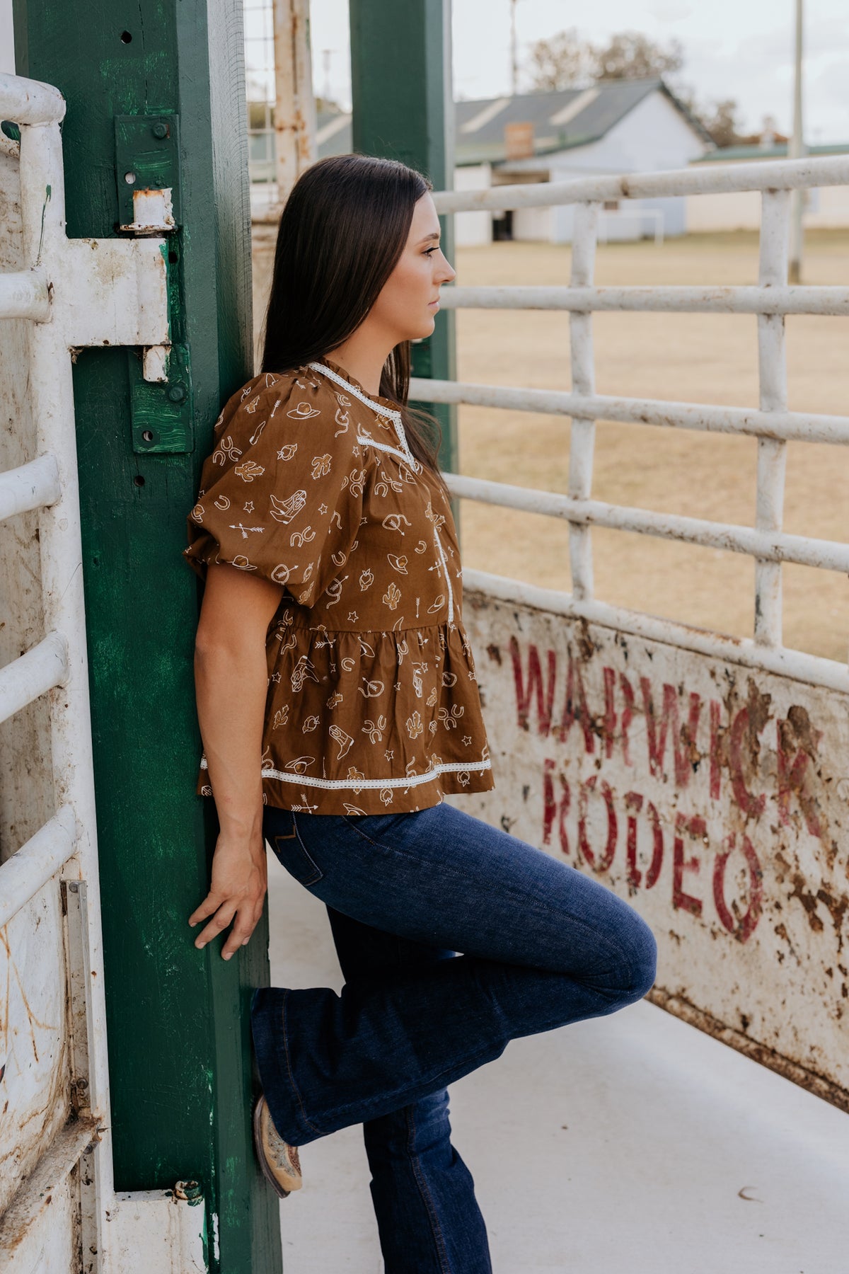 Sierra Top - Brown