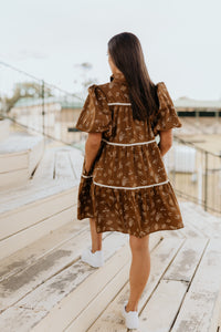 Sierra Dress - Brown