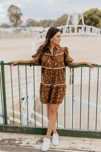 Sierra Dress - Brown