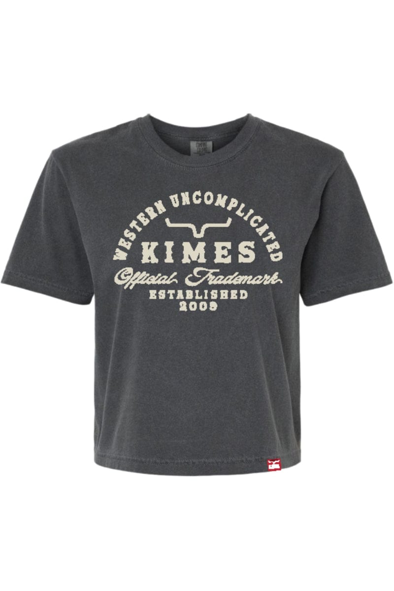 Kimes Ranch Tee - Heavy Text (Black)