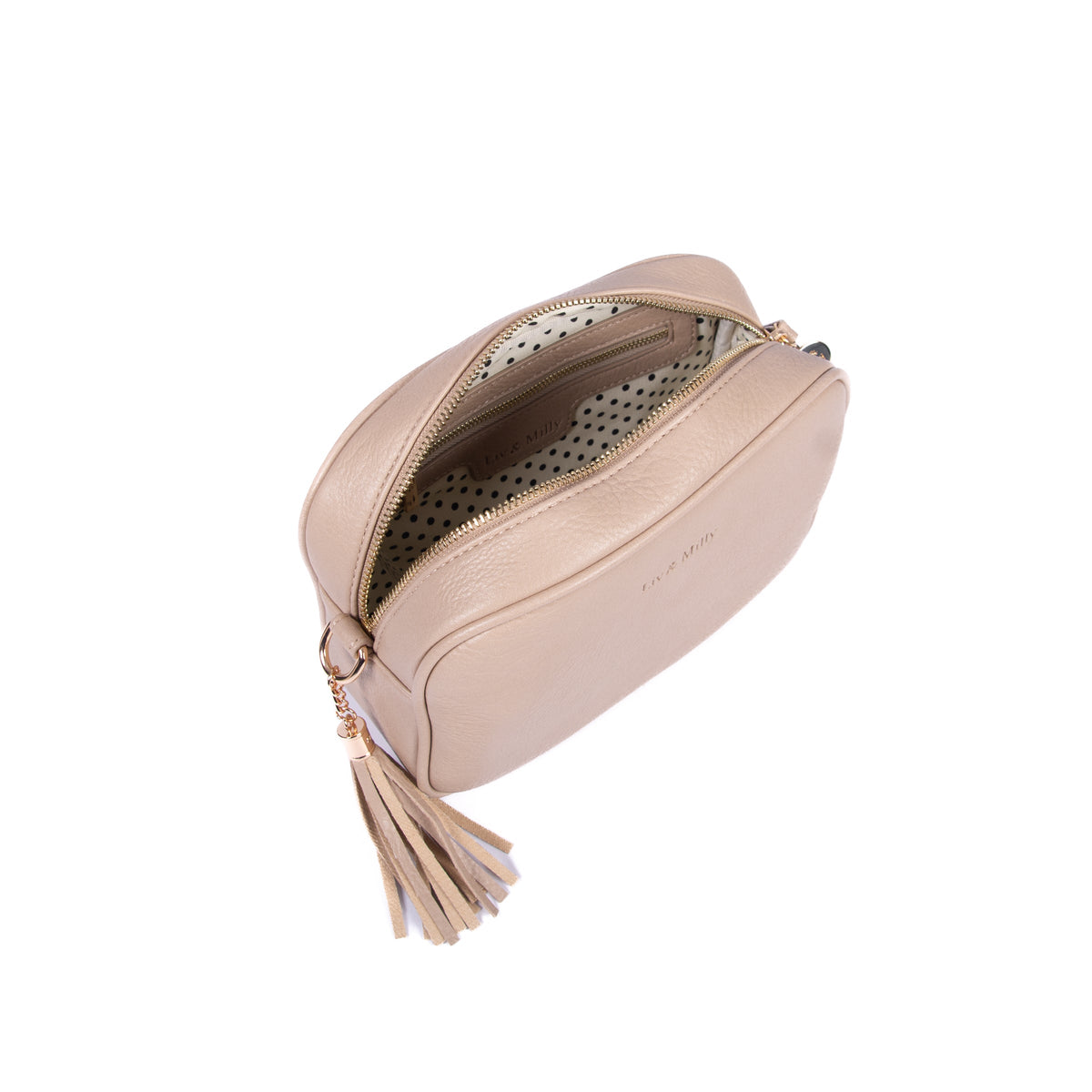 Liv & Milly - Sally Crossbody (Latte & Grey)