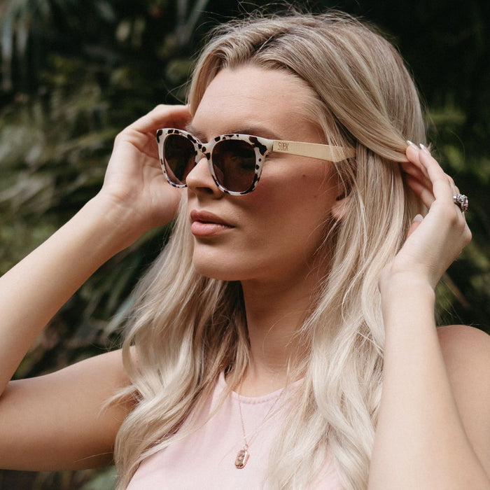 Soek Sunglasses - Lila Grace (Ivory Tortoise)
