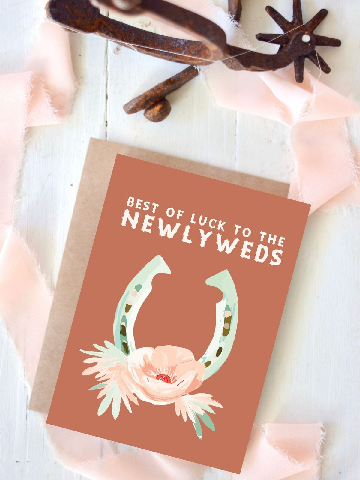 Wedding Card - Best of Luck to the Newlyweds