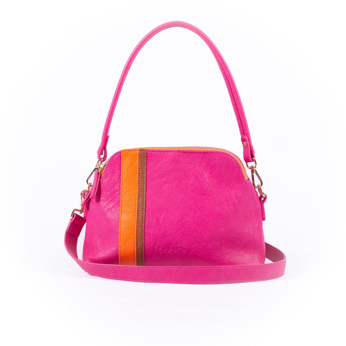 Liv & Milly - Mini Sophia Handbag (Pink)